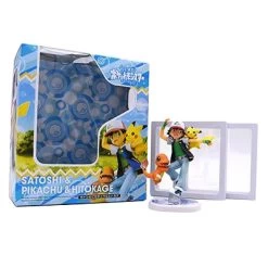 Ash Ketchum Pikachu Figur (ca. 10cm) -Pokémon Spielzeug Geschäft 15 3