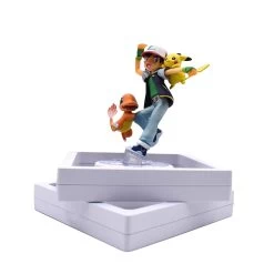 Ash Ketchum Pikachu Figur (ca. 10cm) -Pokémon Spielzeug Geschäft 16 3