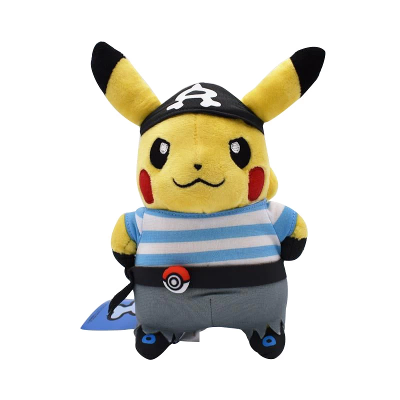 6x Pokemon Pikachu Cosplay Plüsch (ca. 20cm) Team Rocket 6 6x Pokemon Pikachu Cosplay Plüsch (ca. 20cm) Team Rocket - Image 6