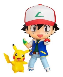 Ash Ketchum & Pikachu Pokemon Figur (ca. 10cm) -Pokémon Spielzeug Geschäft Ash Ketchum Pikachu Pokemon Figur ca. 10cm 1