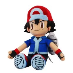 Ash Ketchum Plüsch Figur (ca. 10cm) -Pokémon Spielzeug Geschäft Ash Ketchum Pl ch Figur ca