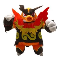 Flambirex Emboar Kuscheltier Pokemon (ca. 24cm)