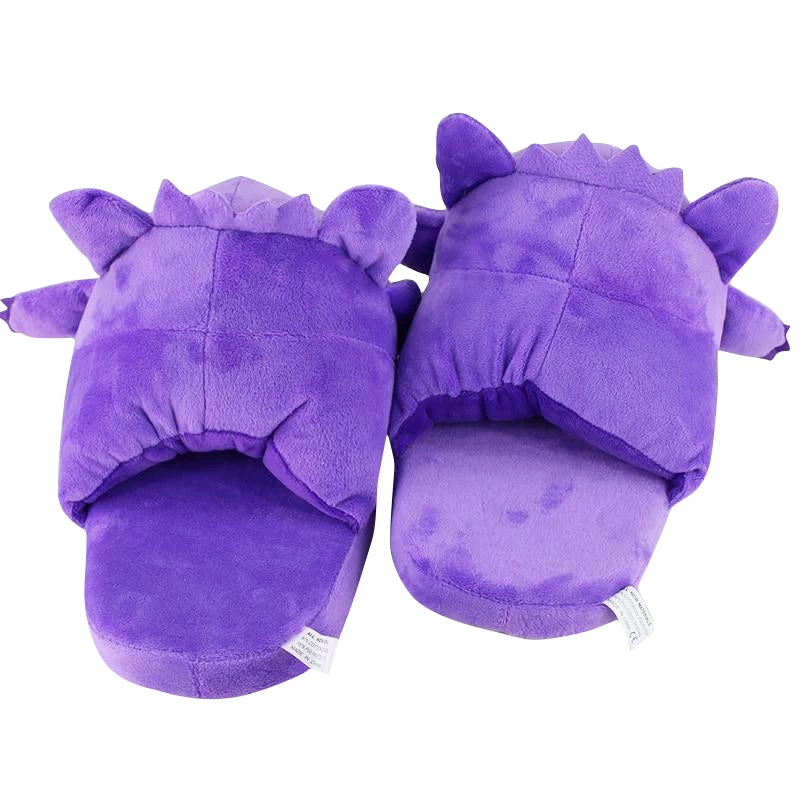 Gengar Plüsch Hausschuhe 5 Gengar Plüsch Hausschuhe - Image 5