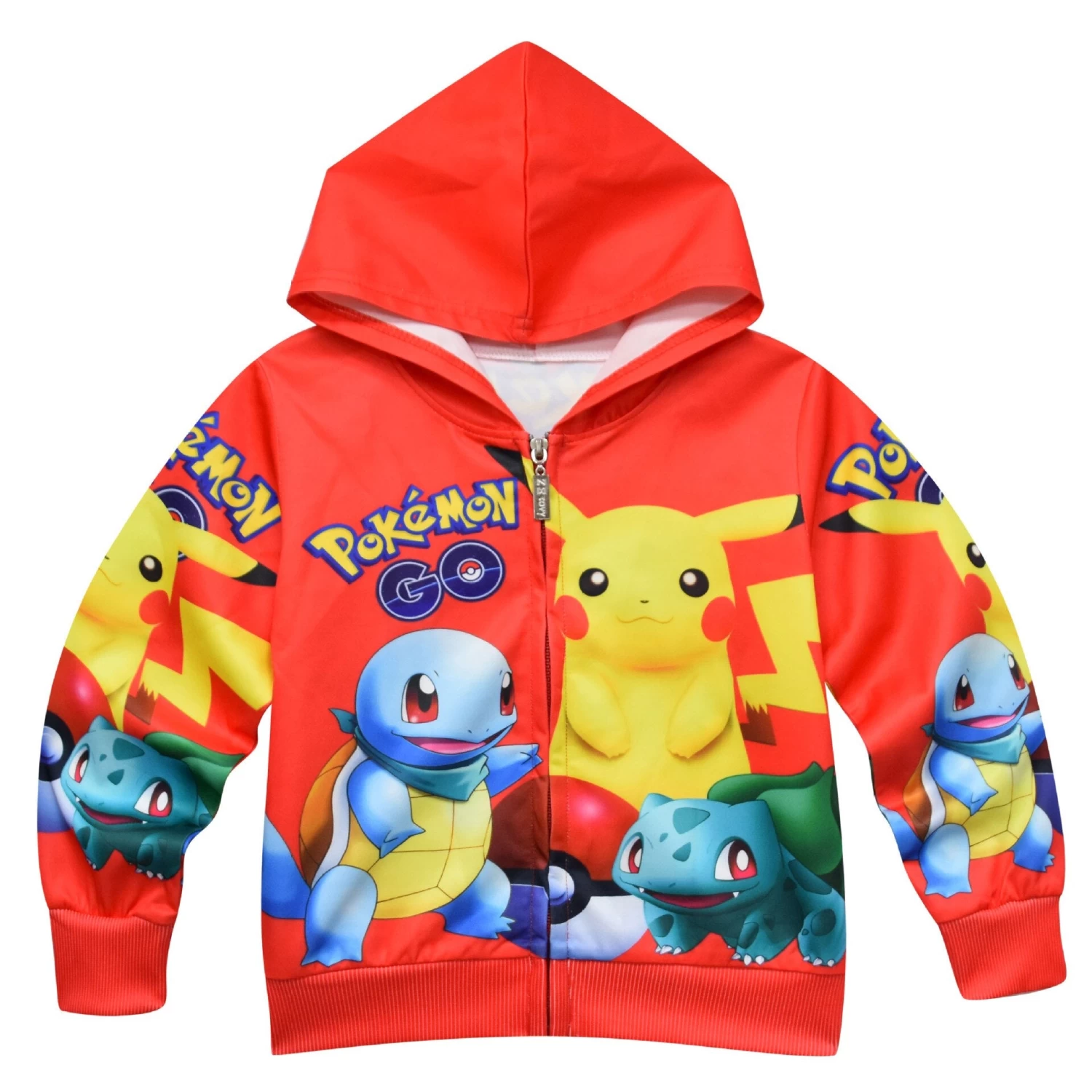 Pokémon Kinder Kapuzensweatjacke 2 Pokémon Kinder Kapuzensweatjacke - Image 2