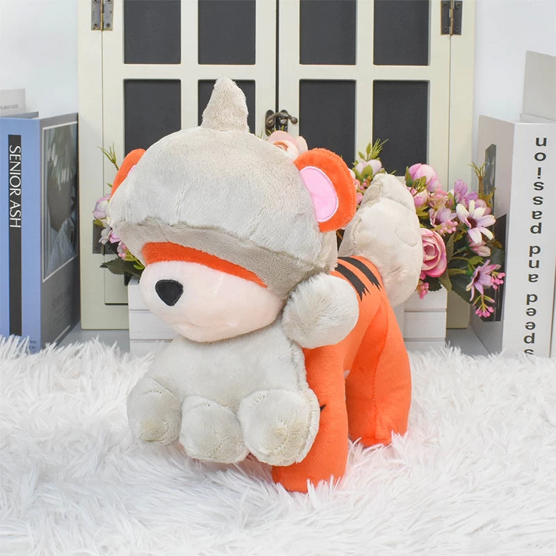 Hisui-Fukano Hisuian-Growlithe Pokemon Stofftier (ca. 24cm) 2 Hisui-Fukano Hisuian-Growlithe Pokemon Stofftier (ca. 24cm) - Image 2