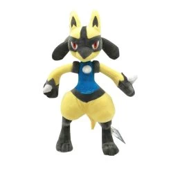 POKEMON Mega Lucario Plüsch Figur (ca. 26cm) -Pokémon Spielzeug Geschäft MegaLucarioPl schFigur ca.26cm 2