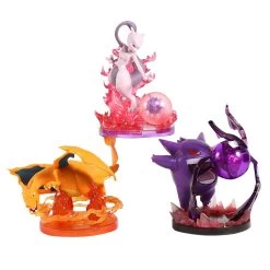 Mewtu, Gengar, Glurak / Charizard Pokemon Sammel Figuren