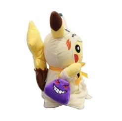 Pikachu Cosplay Mimikyu Q Mit Gengar Tasche Kuscheltier Pokemon (ca. 30cm) -Pokémon Spielzeug Geschäft PikachuCosplayMimikyuQmitGengerTascheKuscheltierPokemon4