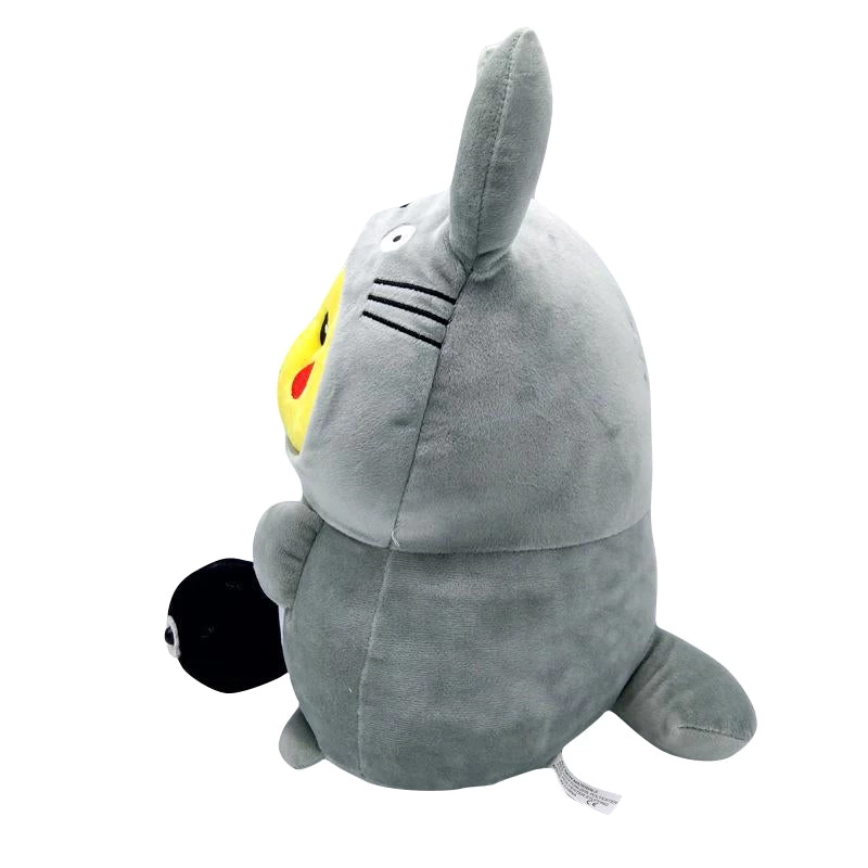 Pikachu Oder Totoro Cosplay Kuscheltier Pokemon (ca. 30cm) 2 Pikachu Oder Totoro Cosplay Kuscheltier Pokemon (ca. 30cm) - Image 2
