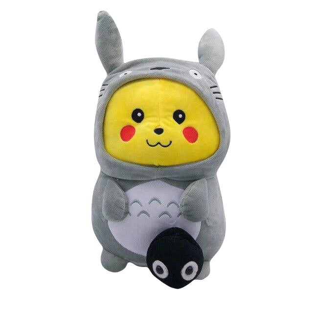 Pikachu Oder Totoro Cosplay Kuscheltier Pokemon (ca. 30cm) 4 Pikachu Oder Totoro Cosplay Kuscheltier Pokemon (ca. 30cm) - Image 4