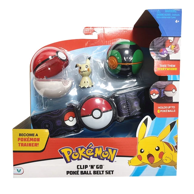 Pokemon Clip N Carry Spielzeug Gürtel Mit Mimigma Mimikyu Figur 1 Pokemon Clip N Carry Spielzeug Gürtel Mit Mimigma Mimikyu Figur