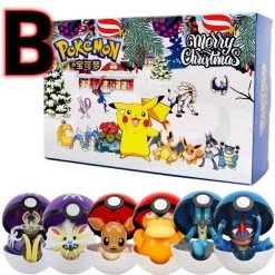 Pokémon 6-teiliges Pokeball Weihnachts Set -Pokémon Spielzeug Geschäft S2432a4bbb52148cd99354962d537051bf
