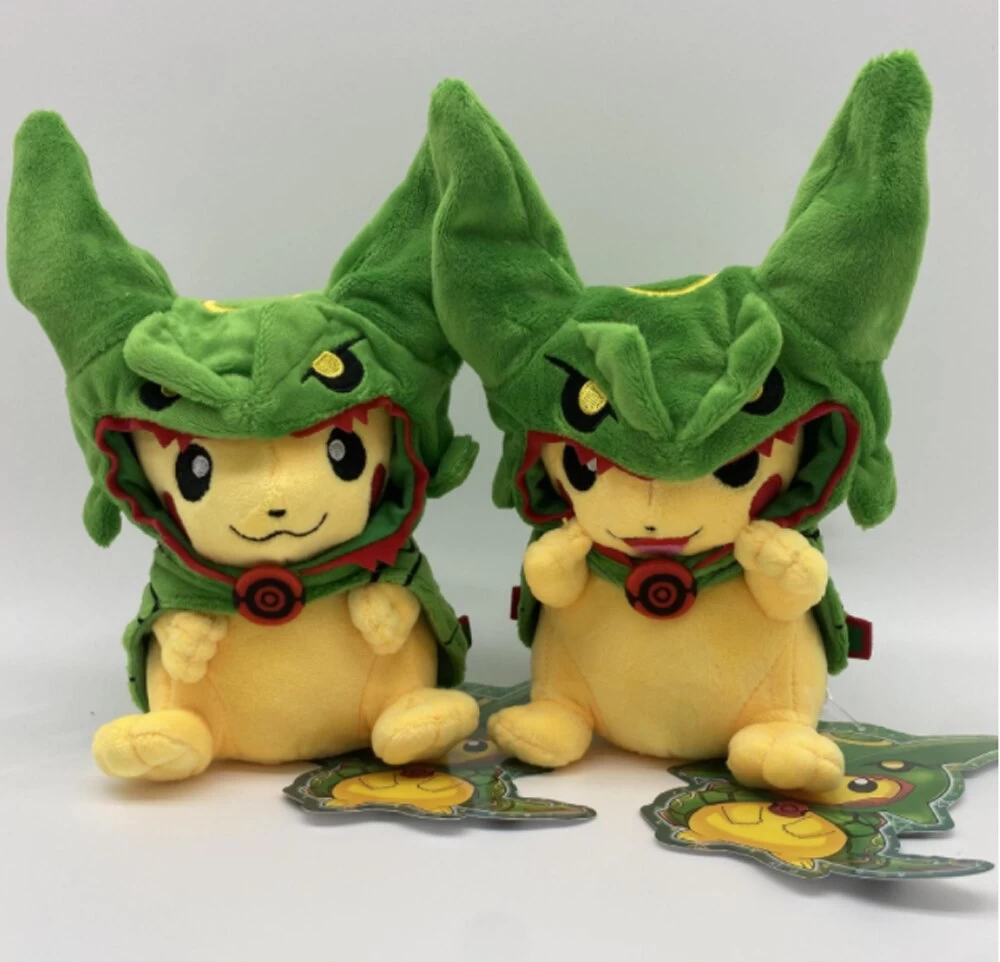 Pokémon Kuscheltier Pikachu Rayquaza Cosplay Ca. 23cm 6 Pokémon Kuscheltier Pikachu Rayquaza Cosplay Ca. 23cm - Image 6