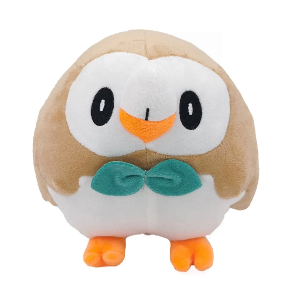 Plüschfigur Pokémon Rowlet Bauz, Ca. 17 Cm 1 Plüschfigur Pokémon Rowlet Bauz, Ca. 17 Cm