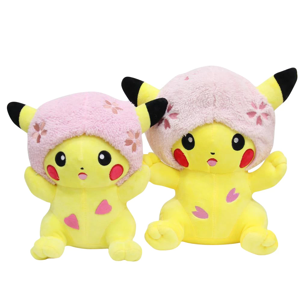 Sakura Pikachu Edition Pokemon Plüschtier (12cm, 22cm Oder 34cm) 2 Sakura Pikachu Edition Pokemon Plüschtier (12cm, 22cm Oder 34cm) - Image 2