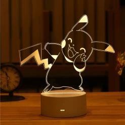 Pokémon Pikachu 3D LED Nachtlampe
