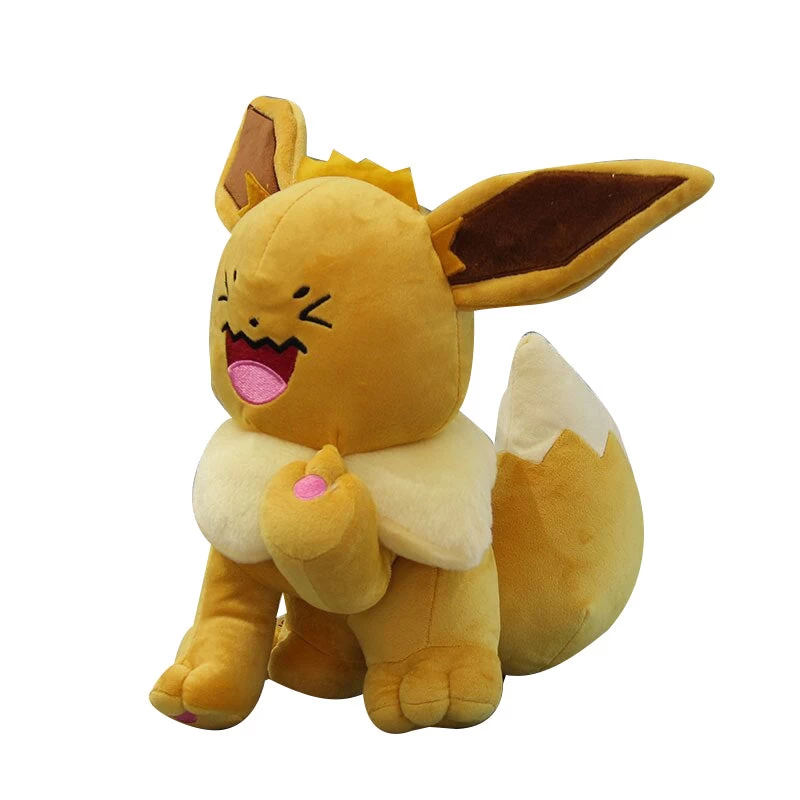 Sitzendes Evoli Eevee Plüsch Pokemon (ca. 30cm) 1 Sitzendes Evoli Eevee Plüsch Pokemon (ca. 30cm)