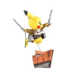 Pikachu Cosplay Attack On Titan Action Figur -Pokémon Spielzeug Geschäft attack5