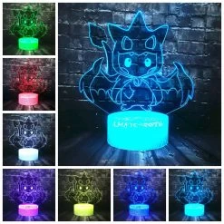 Pikachu Pokemon Cosplay 3D LED Lampe Mit Farbwechsel 24 Pikachu Pokemon Cosplay 3D LED Lampe Mit Farbwechsel -Pokémon Spielzeug Geschäft product image 1115595990