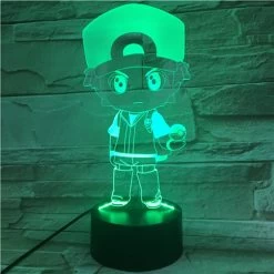 Pokemon Go Snorlax, Ash Ketchum U. A. Lampe Mit Farbwechsel (7 / 16 Farben)