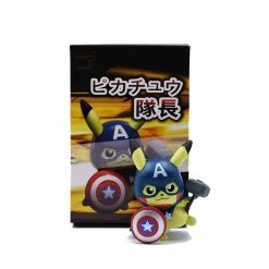 Pikachu Cosplay Iron Man, Thor, Captain America, Hulk Etc. Figuren (ca. 10cm) -Pokémon Spielzeug Geschäft product image 1115650043