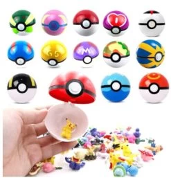 Pokeball Kollektion Mit 15 Bällen Und 15 Figuren -Pokémon Spielzeug Geschäft product image 1147369292