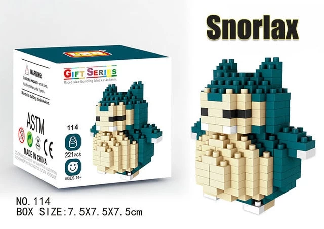 Pokemon Pikachu, Charizard Etc. Baustein Set (32 Motive Zur Auswahl) 14 Pokemon Pikachu, Charizard Etc. Baustein Set (32 Motive Zur Auswahl) - Image 14