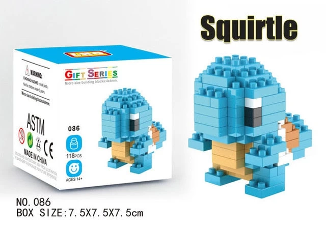 Pokemon Pikachu, Charizard Etc. Baustein Set (32 Motive Zur Auswahl) 16 Pokemon Pikachu, Charizard Etc. Baustein Set (32 Motive Zur Auswahl) - Image 16