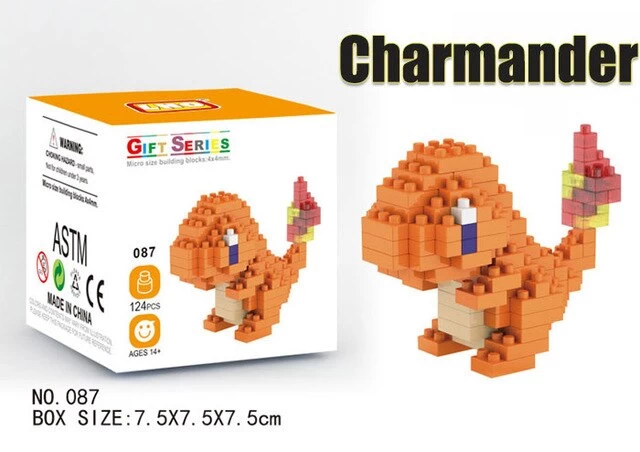 Pokemon Pikachu, Charizard Etc. Baustein Set (32 Motive Zur Auswahl) 18 Pokemon Pikachu, Charizard Etc. Baustein Set (32 Motive Zur Auswahl) - Image 18