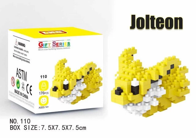 Pokemon Pikachu, Charizard Etc. Baustein Set (32 Motive Zur Auswahl) 19 Pokemon Pikachu, Charizard Etc. Baustein Set (32 Motive Zur Auswahl) - Image 19