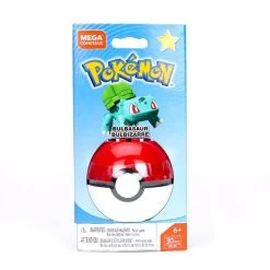 Mega Construx Pokemon Pokeball (Pikachu, Mauzi, Glumanda, Bisasam, Schiggy Pummeluff) Mit Pokemon Ball -Pokémon Spielzeug Geschäft product image 1176704367