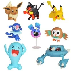 Pokemon Battle Set Mit Pikachu, Robball, Bauz, Cosmog, Metang, Evoli, Flamiau Und Woingenau Figuren -Pokémon Spielzeug Geschäft product image 1177552825
