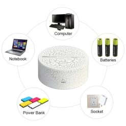 Nachtlicht Mit Pokemon Starter Motiv, Farbwechsel Und 3D Effekt -Pokémon Spielzeug Geschäft product image 1190186331