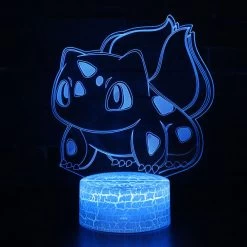 Pocket Monster Bisaknosp 3D Nachttischlampe Mit 16 Wechselnden Farben 6 Pocket Monster Bisaknosp 3D Nachttischlampe Mit 16 Wechselnden Farben -Pokémon Spielzeug Geschäft product image 1190220662