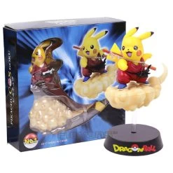 Pikachu Cosplay Dragon Ball Son Goku Figur (ca. 18cm) -Pokémon Spielzeug Geschäft product image 1207335721