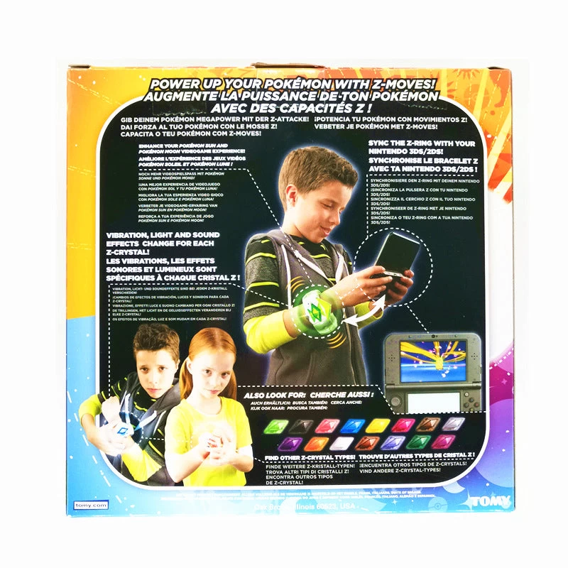 Pokemon Z-Ring Armband Mit 2x Kristallen Und Pikachu Figur 2 Pokemon Z-Ring Armband Mit 2x Kristallen Und Pikachu Figur - Image 2