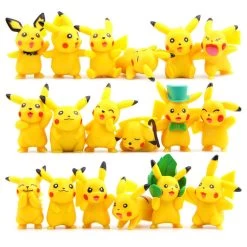 18 Stk. Pikachu Figuren (ca. 4cm)