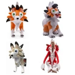 Lycanroc Wolwerock Plüsch Pokemon (ca. 25cm) Kuscheltier