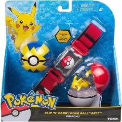 Pokemon Trainer Set Mit Gürtel, Pokeball, Tasche Und Figur -Pokémon Spielzeug Geschäft product image 1482566832