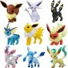 Evoli Vaporeon Jolteon Flareon Espeon Umbreon Leafeon Glaceon Figuren Set