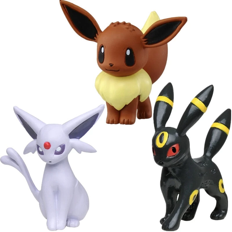 Evoli Vaporeon Jolteon Flareon Espeon Umbreon Leafeon Glaceon Figuren Set 3 Evoli Vaporeon Jolteon Flareon Espeon Umbreon Leafeon Glaceon Figuren Set - Image 3