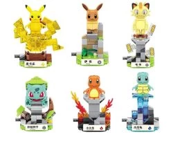 Pokemon Figuren Als Baustein Set - Verschiedene Motive Zur Wahl