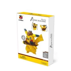 Detektiv Pikachu Baustein-Modell (15cm X 15cm X 15cm) -Pokémon Spielzeug Geschäft product image 1532516530