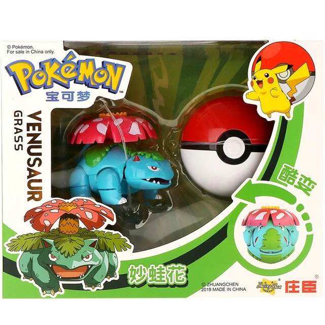 Venusaur / Bisaflor Spielzeug Figur Mit Pokeball 3 Venusaur / Bisaflor Spielzeug Figur Mit Pokeball - Image 3