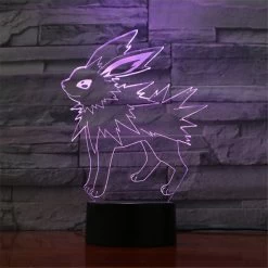 Eevee / Evoli 3D LED Lampe (9 Motive) Nachtlicht, Tischlampe -Pokémon Spielzeug Geschäft product image 1567750696
