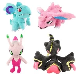 Pokemon Kuscheltiere Nidoran Nidorino Nidorina Mega Banette Celebi
