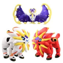 Alola Solgaleo, Lunala, Necrozma Pokemon Stofftier (25-50cm)