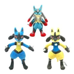 POKEMON Mega Lucario Plüsch Figur (ca. 26cm)