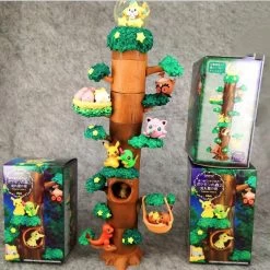 Pokemon 8 Figuren Baumhaus Figuren Set