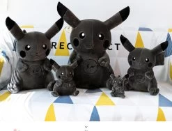 Pikachu Plüsch Pokemon Figur In Schwarz 12 Pikachu Plüsch Pokemon Figur In Schwarz -Pokémon Spielzeug Geschäft product image 1793152467